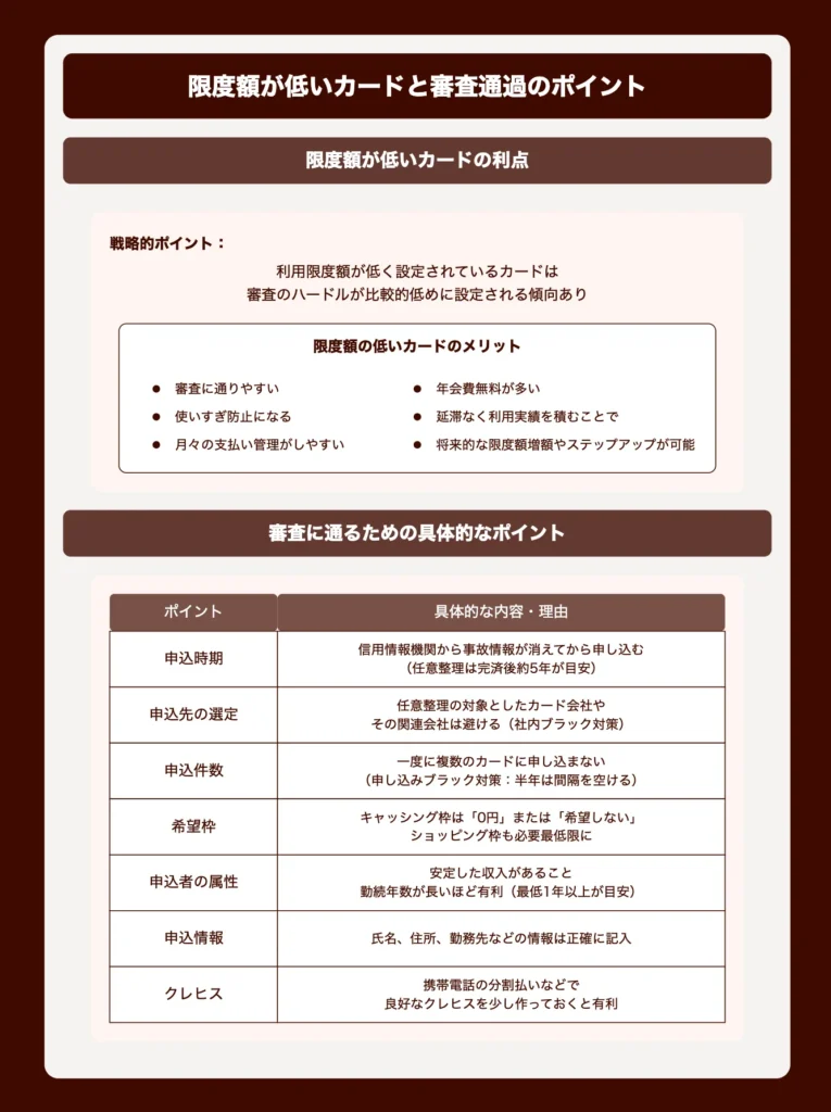 審査に通るための具体的なポイント