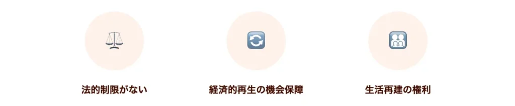 債務整理が複数回可能な理由