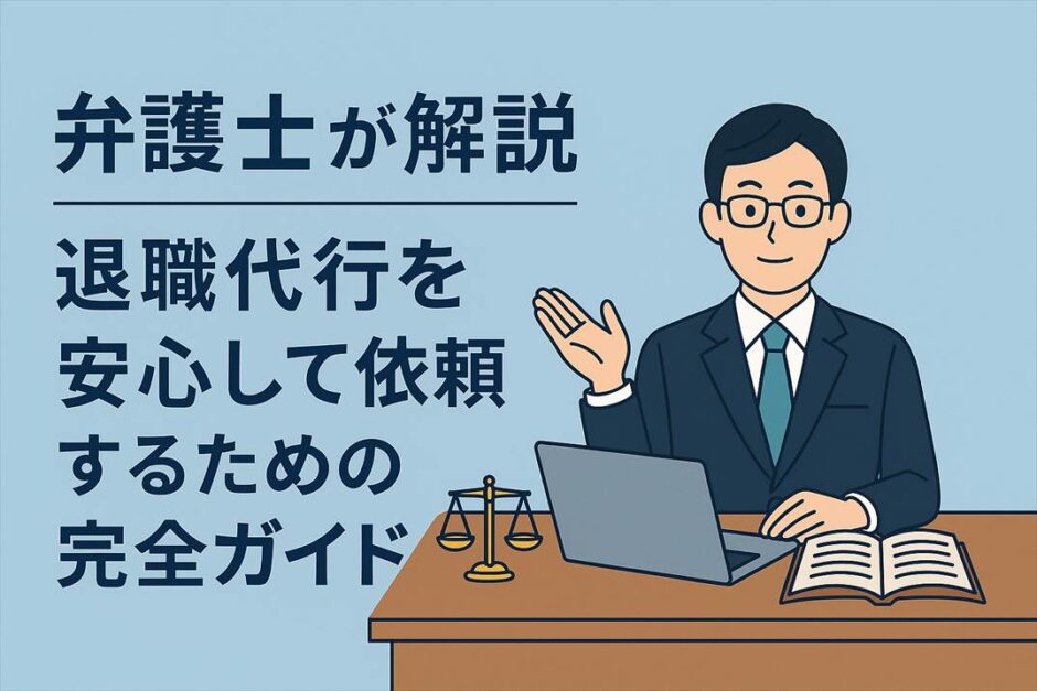 弁護士が解説｜退職代行を安心して依頼するための完全ガイド